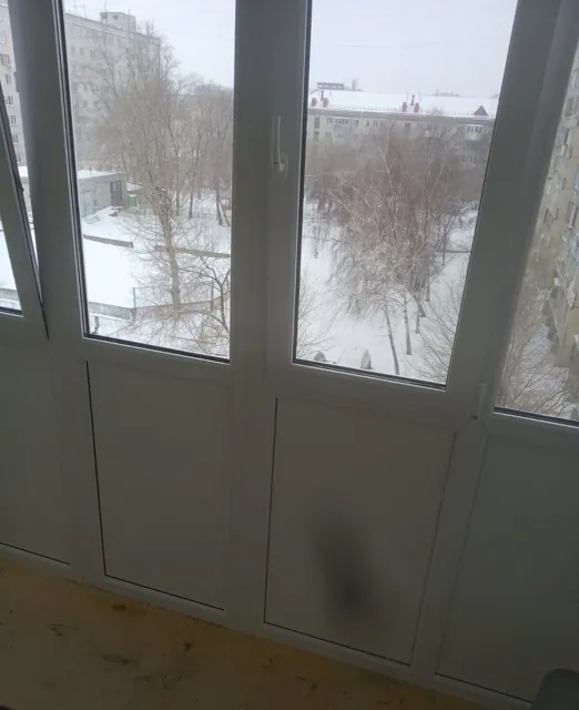 Остекление балкона изнутри после сдачи
